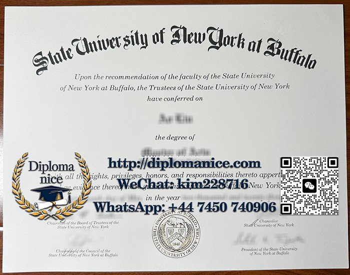 University at Buffalo diploma