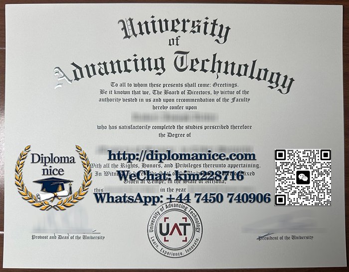 University of Advancing Technology diploma