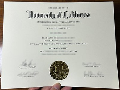 University of California Berkeley diploma1