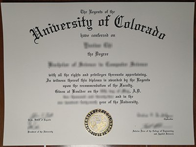 University of Colorado diploma1