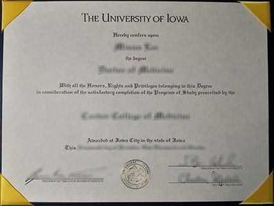 University of Iowa diploma1