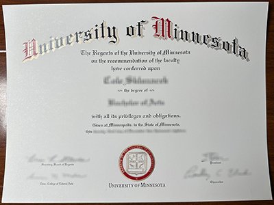 University of Minnesota diploma1