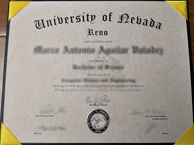University of Nevada Reno diploma1