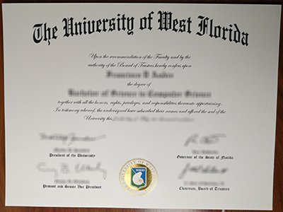 University of West Florida diploma1
