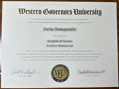 Western Governors University diploma1
