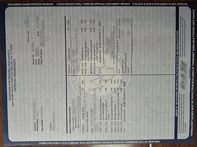 Western Governors University transcript1