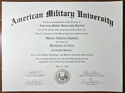 American Public University System diploma1