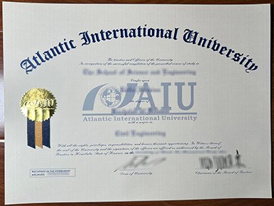 Atlantic International University degree1