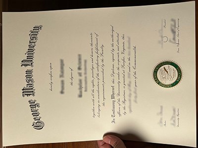 George Mason University diploma1