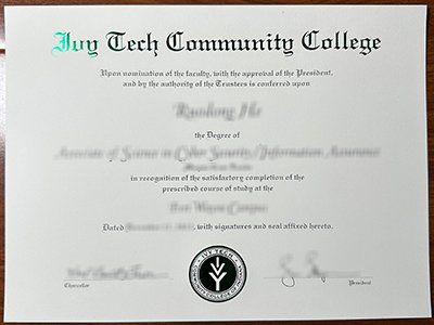 Ivy Tech Community College diploma1