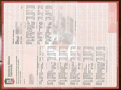 Northern Illinois University transcript1