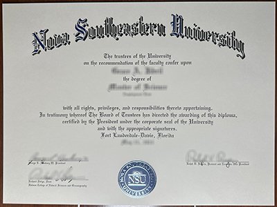Nova Southeastern University diploma1