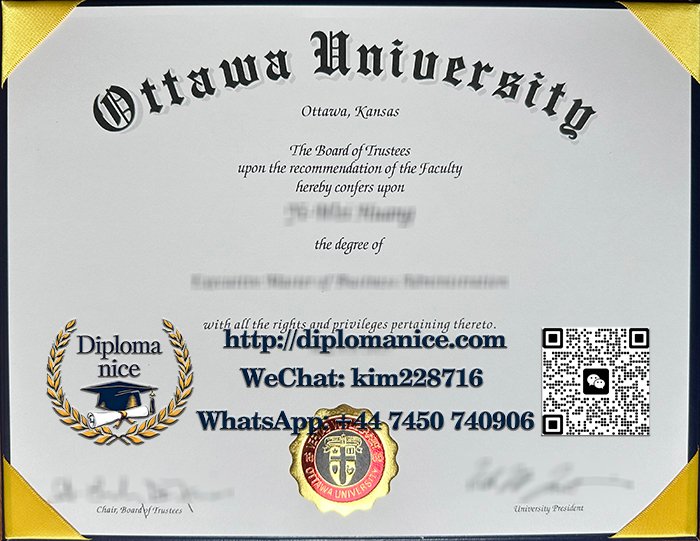 Ottawa University diploma