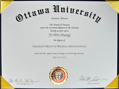 Ottawa University diploma1