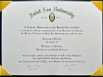 Saint Leo University diploma1