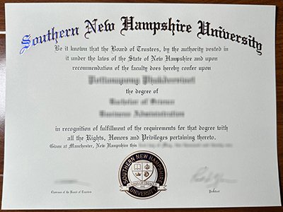 Southern New Hampshire University diploma1