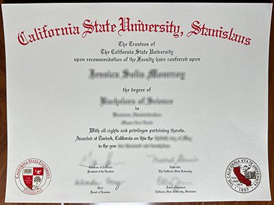 Stanislaus State diploma1