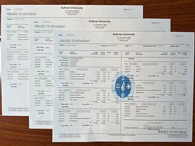 Sullivan University transcript1