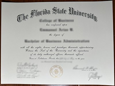 The Florida State University diploma1