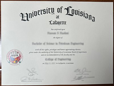 UL Lafayette diploma1