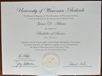 University of Wisconsin–Parkside diploma1