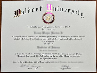 Waldorf University diploma1
