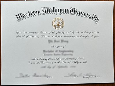 Western Michigan University diploma1