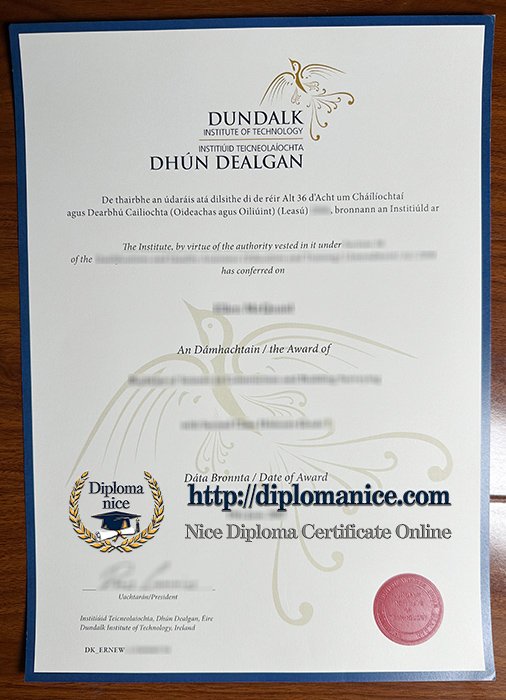Dundalk Institute of Technology diploma