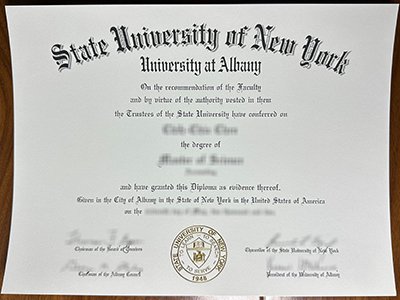 SUNY Albany diploma1