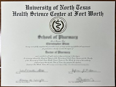 UNT Health Fort Worth diploma1