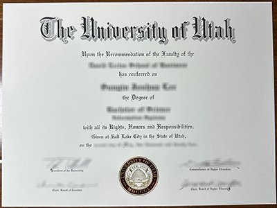 University of Utah diploma1